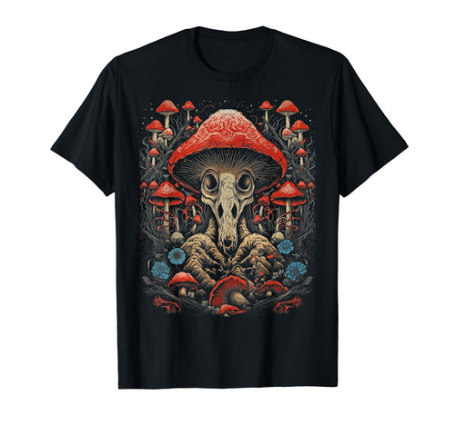 Mushroom Hippie Goth Grunge T-Shirt - Trendy Graphic Men Women - T-Shirt, Sweatshirt, Hoodie