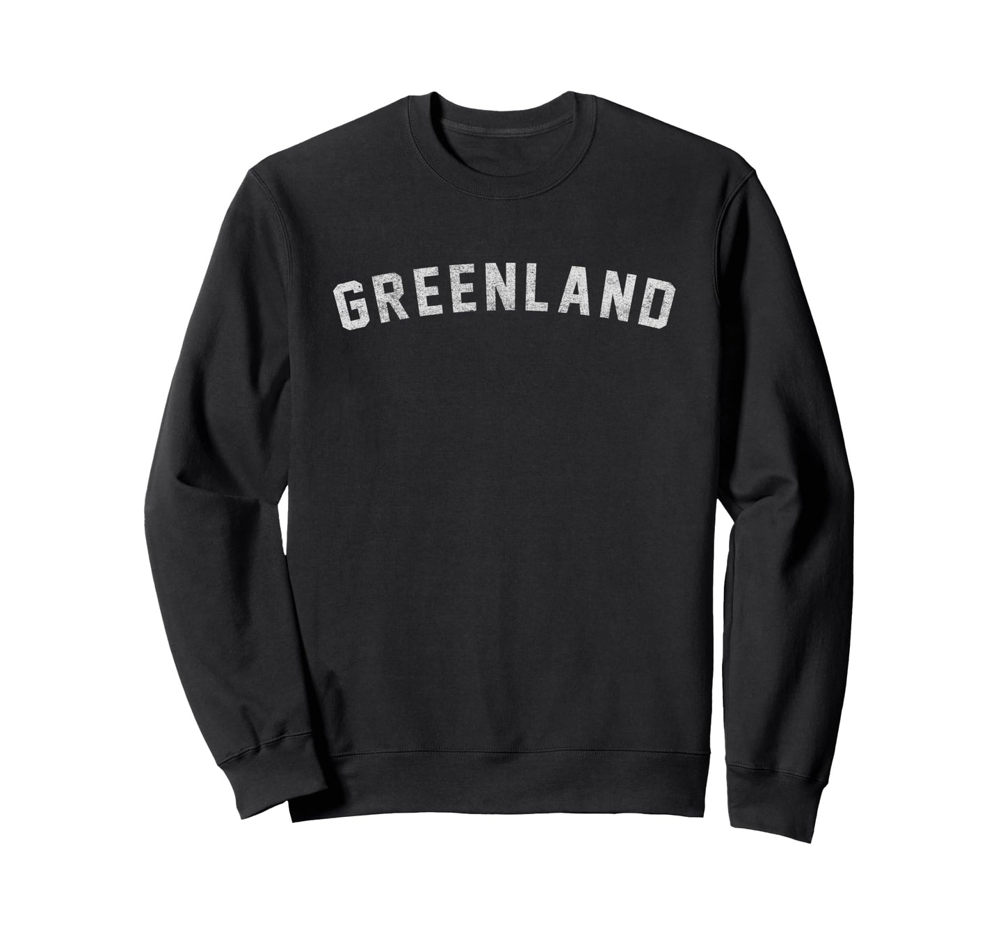 Varsity Greenland Sweatshirt - Streetwear Style Unisex - T-Shirt, Sweatshirt, Hoodie