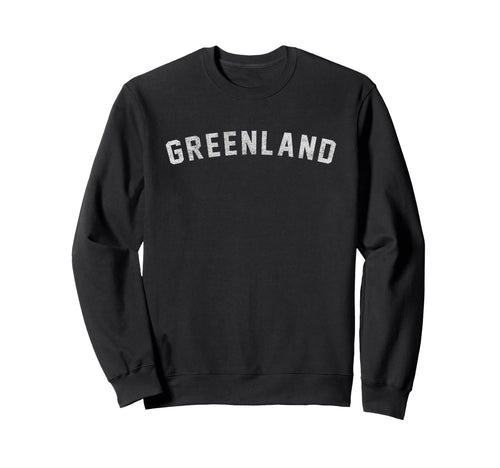 Varsity Greenland Sweatshirt - Streetwear Style Unisex - T-Shirt, Sweatshirt, Hoodie