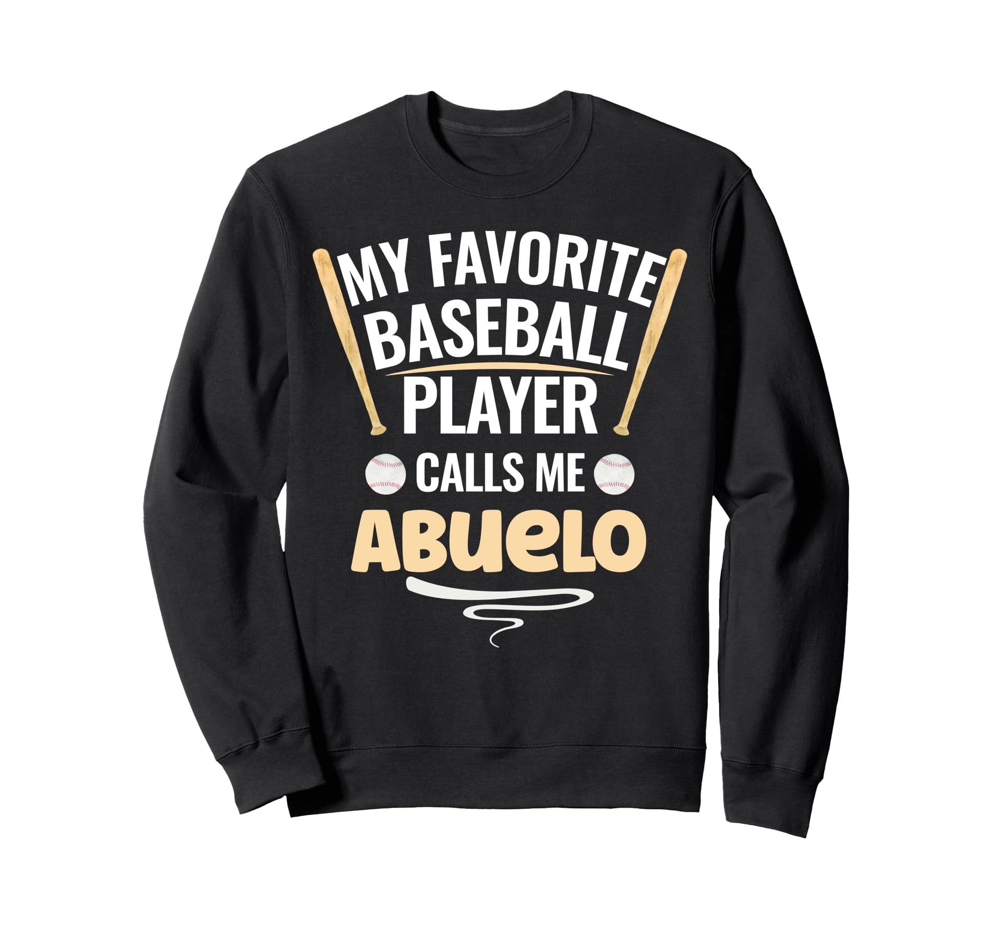 My Favorite Baseball Player Calls Sweatshirt - Novelty Apparel for Adults - T-Shirt, Sweatshirt, Hoodie