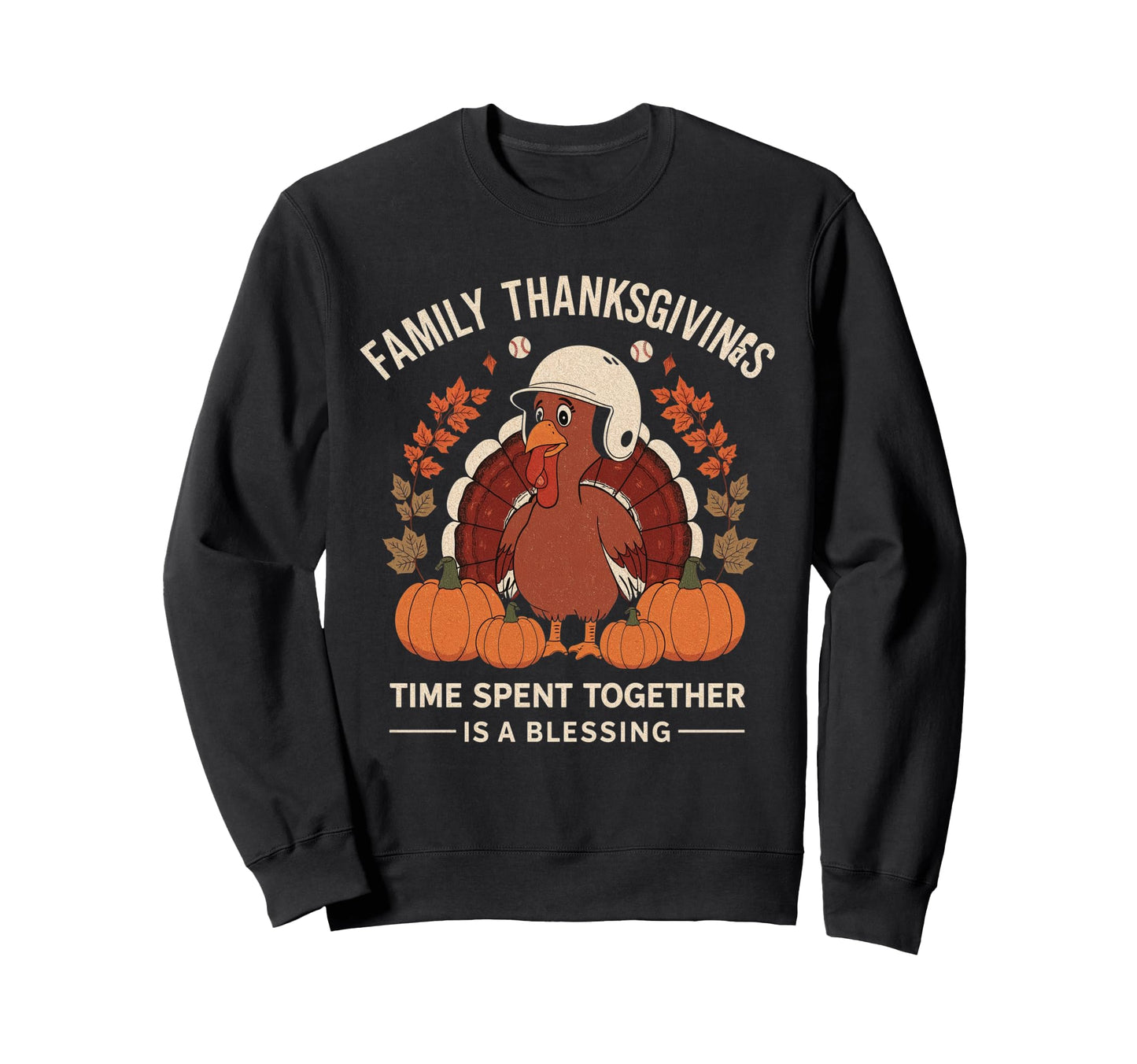 Funny Thanksgiving 2025 Family Sweatshirt - Casual Everyday Wear Men Women - T-Shirt, Sweatshirt, Hoodie
