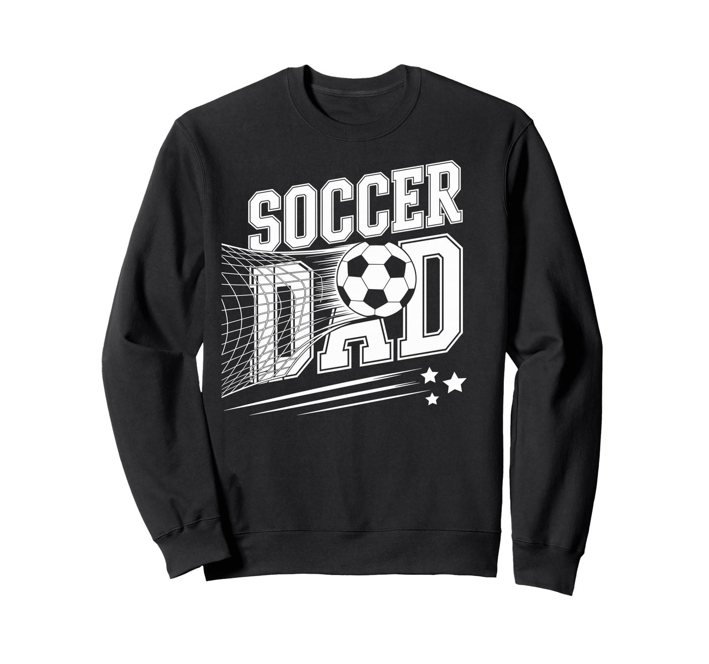 Soccer Dad Football Soccer Player Sweatshirt - Trendy Graphic Unisex - T-Shirt, Sweatshirt, Hoodie