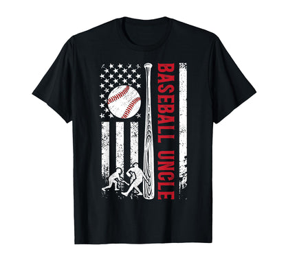 Baseball Uncle Baseball Player Uncle T-Shirt - Unique Graphic for Adults - T-Shirt, Sweatshirt, Hoodie