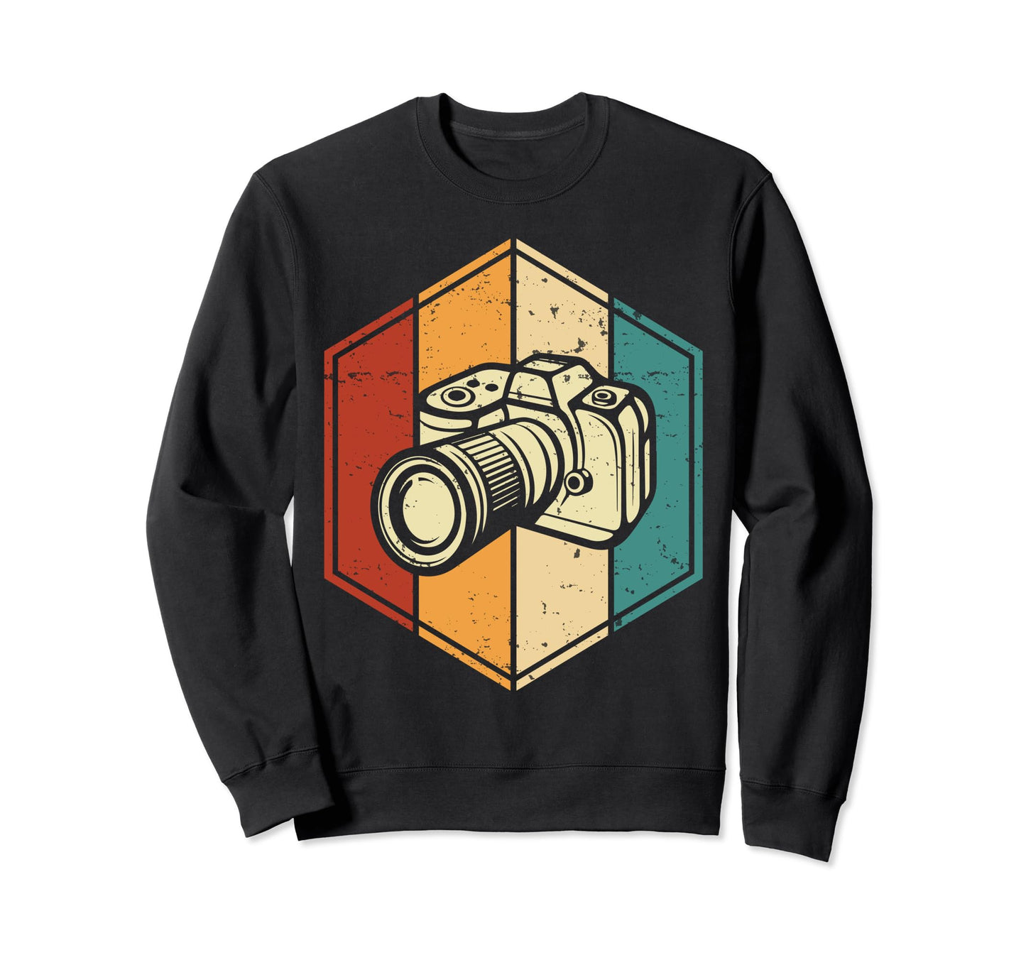 Photographer Photography Camera Sweatshirt - Fun Novelty Design for Adults - T-Shirt, Sweatshirt, Hoodie