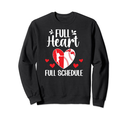 Proud Dance And Baseball Mom Sweatshirt - Aesthetic Graphic for Adults - T-Shirt, Sweatshirt, Hoodie