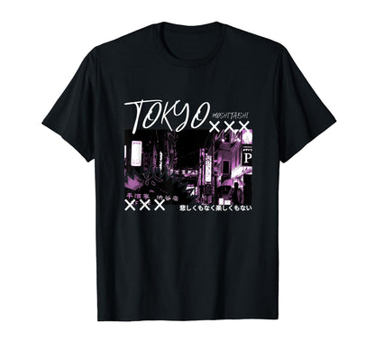 Vaporwave Aesthetic Lofi Japan 80S T-Shirt - Casual Everyday Wear Unisex - T-Shirt, Sweatshirt, Hoodie