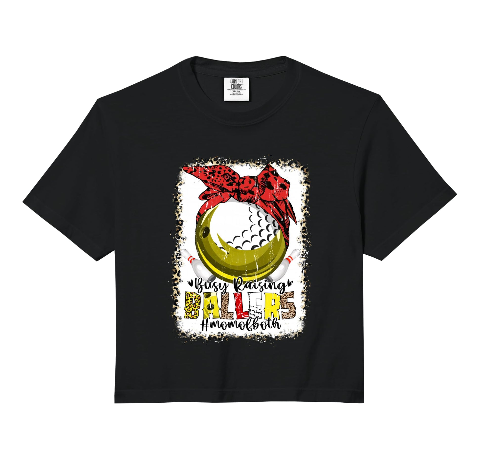 Mom Both Bowling Golf Busy Raising Sweatshirt - Unique Graphic Men Women - T-Shirt, Sweatshirt, Hoodie