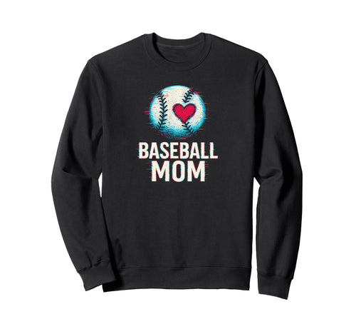 Baseball Mom Proud Son Sweatshirt - Casual Everyday Wear for Adults - T-Shirt, Sweatshirt, Hoodie