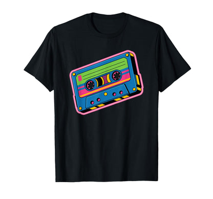 Cassette Tape Old School Hip Hop T-Shirt - Graphic Print Unisex - T-Shirt, Sweatshirt, Hoodie