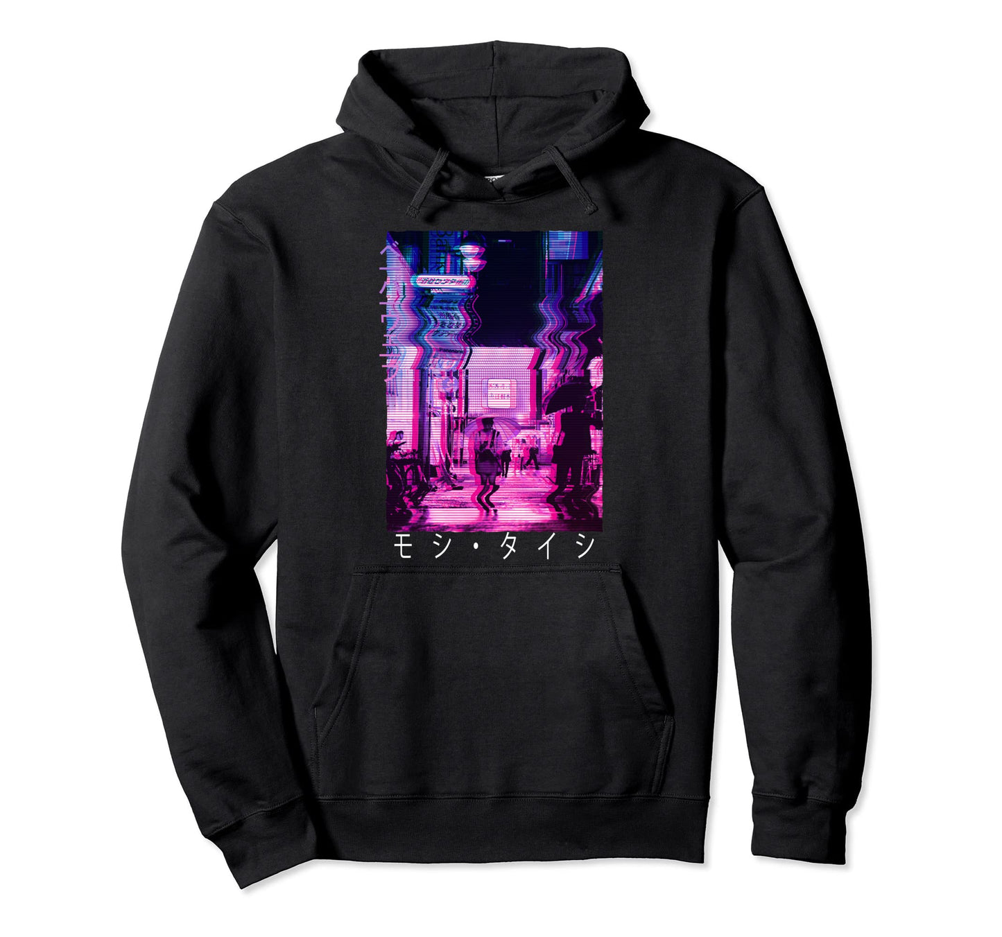Vaporwave Aesthetic Japan 80S 90S Tokyo Hoodie - Minimalist Print Unisex - T-Shirt, Sweatshirt, Hoodie