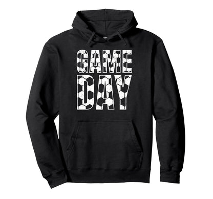 Soccer Game Day Soccer Mom Life Soccer Dad Hoodie - Graphic Print Unisex - T-Shirt, Sweatshirt, Hoodie