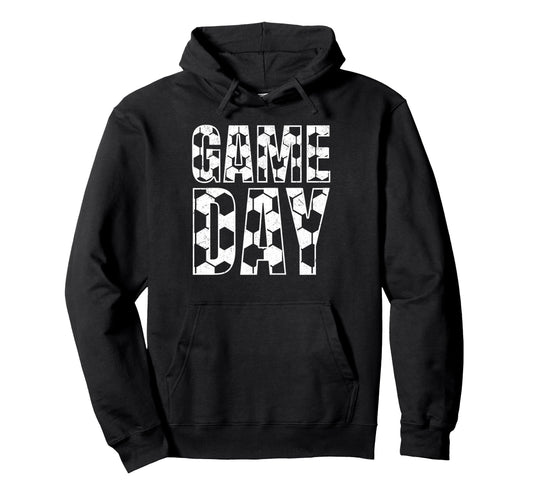 Soccer Game Day Soccer Mom Life Soccer Dad Hoodie - Graphic Print Unisex - T-Shirt, Sweatshirt, Hoodie