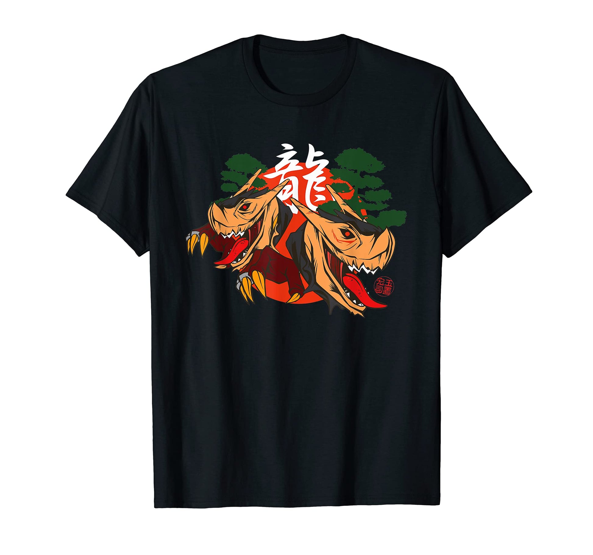 Chinese Asian Dragon Grunge Edgy T-Shirt - Aesthetic Graphic Men Women - T-Shirt, Sweatshirt, Hoodie