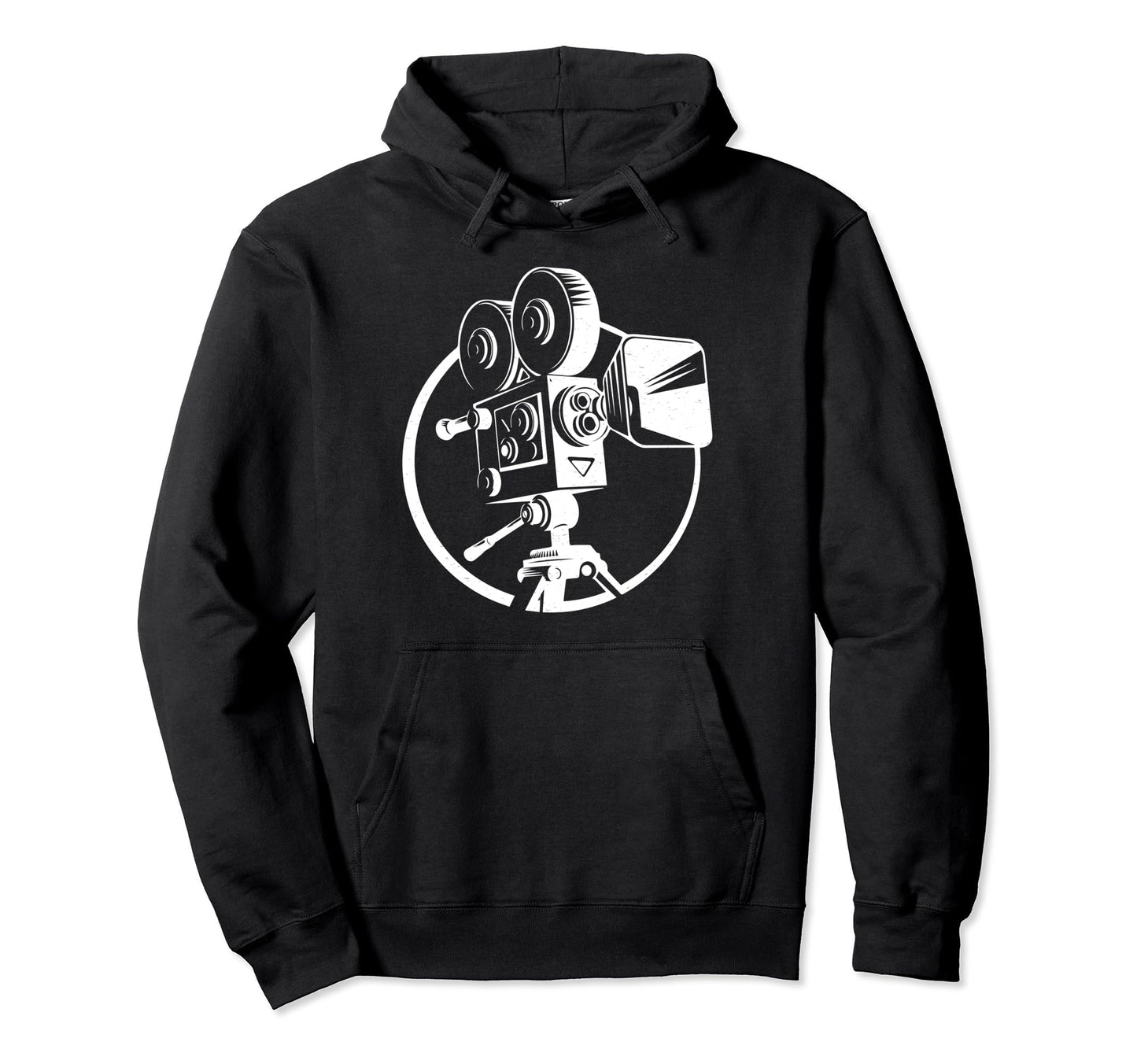 Film Lover 35Mm 70Mm Movie Camera Hoodie - Novelty Apparel for Adults - T-Shirt, Sweatshirt, Hoodie