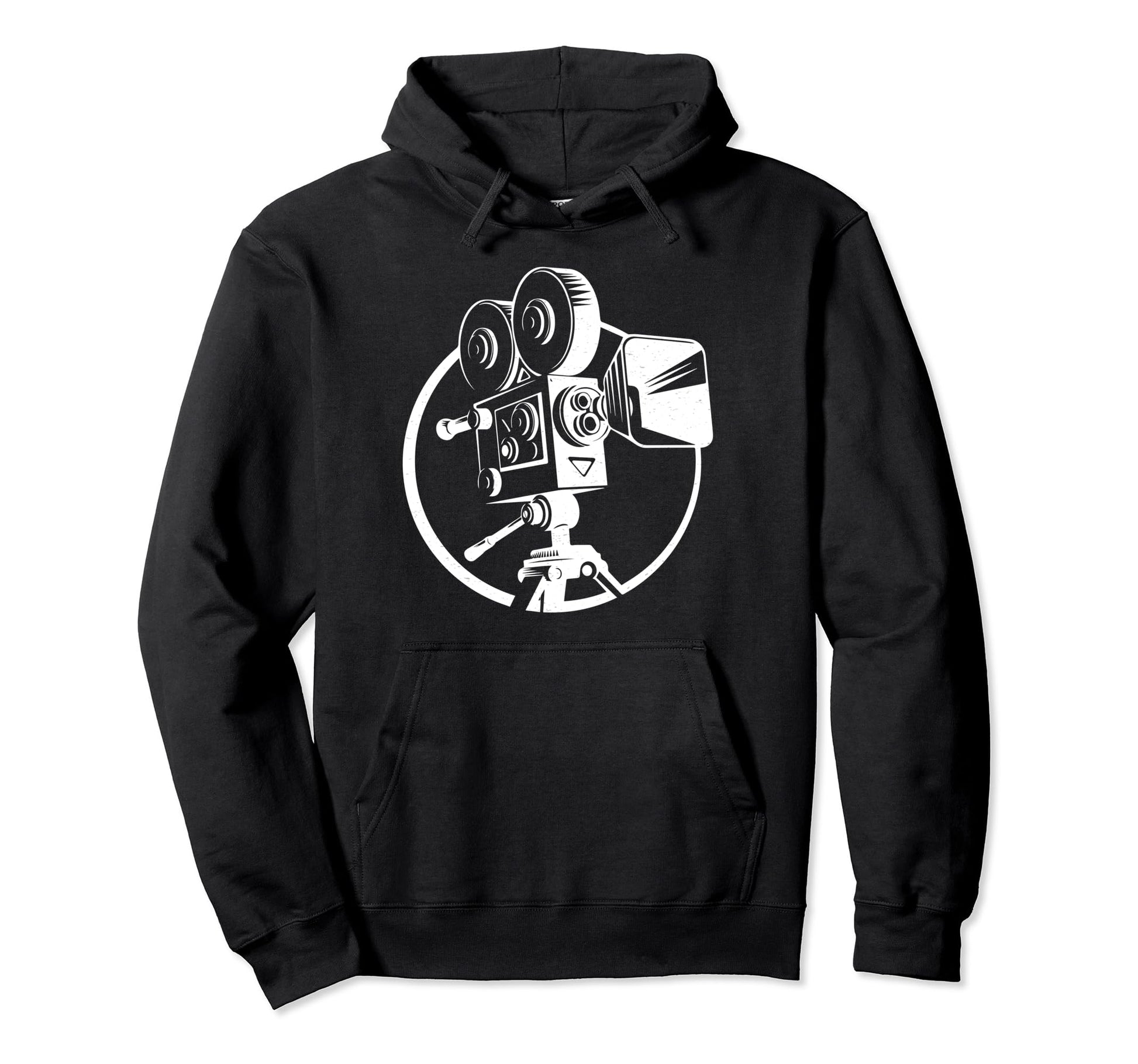 Film Lover 35Mm 70Mm Movie Camera Hoodie - Novelty Apparel for Adults - T-Shirt, Sweatshirt, Hoodie