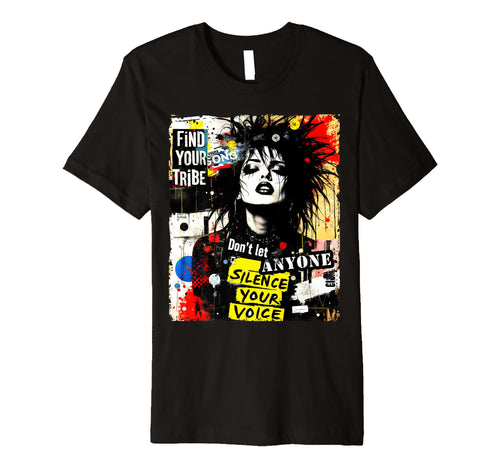Punk Graffiti 90S Urban Grunge T-Shirt - Casual Everyday Wear Men Women - T-Shirt, Sweatshirt, Hoodie