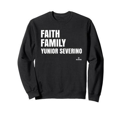 Faith Family Yunior Severino Sweatshirt - Trendy Graphic for Adults - T-Shirt, Sweatshirt, Hoodie