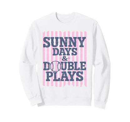 Preppy Coquette Sunny Days And Sweatshirt - Minimalist Print for Adults - T-Shirt, Sweatshirt, Hoodie