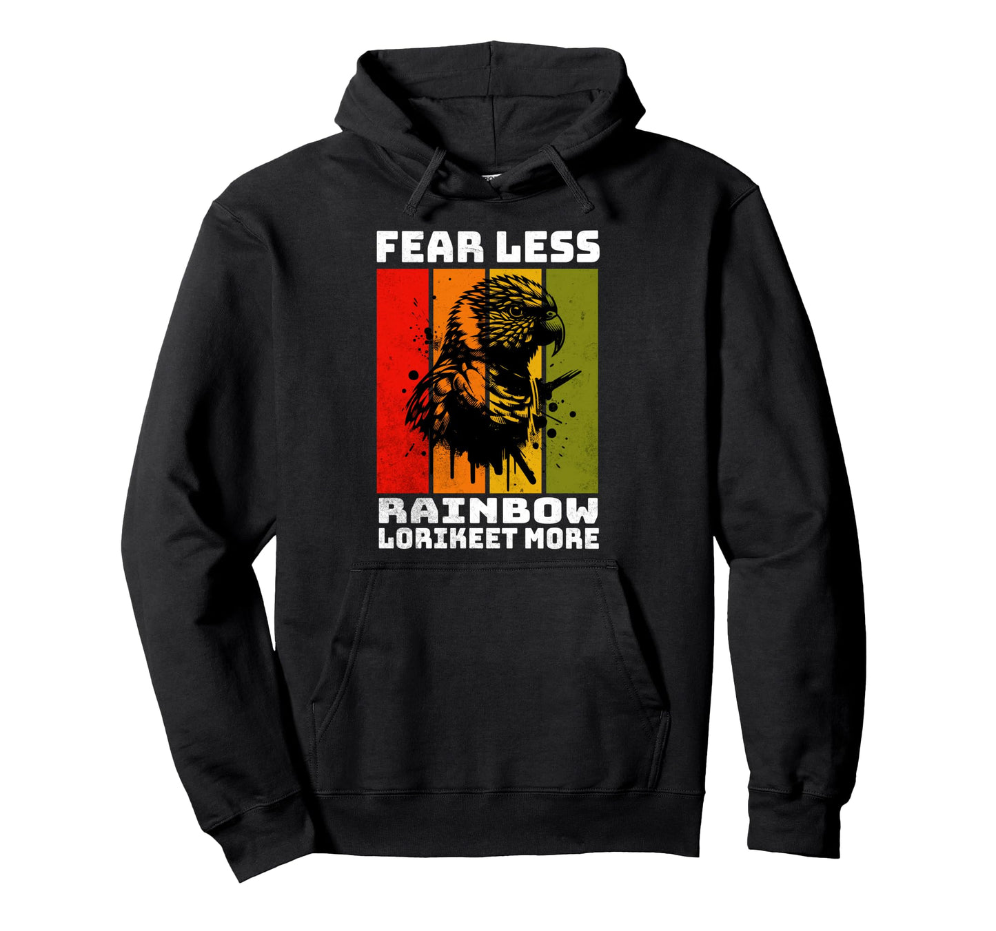 Rainbow Lorikeet Rainbow Lorikeet Hoodie - Graphic Print for Adults - T-Shirt, Sweatshirt, Hoodie