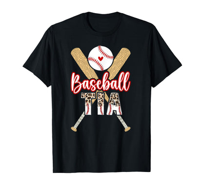 Baseball Tia Leopard Tia Baseball T-Shirt - Unique Graphic Men Women - T-Shirt, Sweatshirt, Hoodie