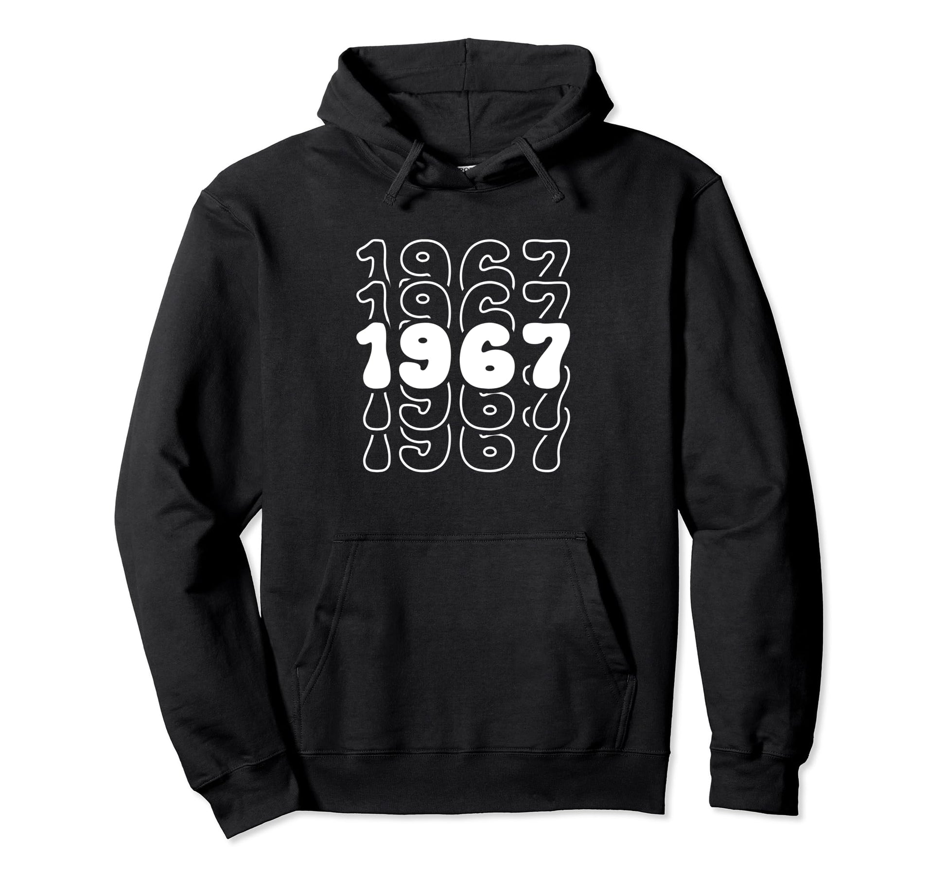 57 Year Old Groovy 57Th Birthday Boho Hoodie - Custom Art Print Men Women - T-Shirt, Sweatshirt, Hoodie