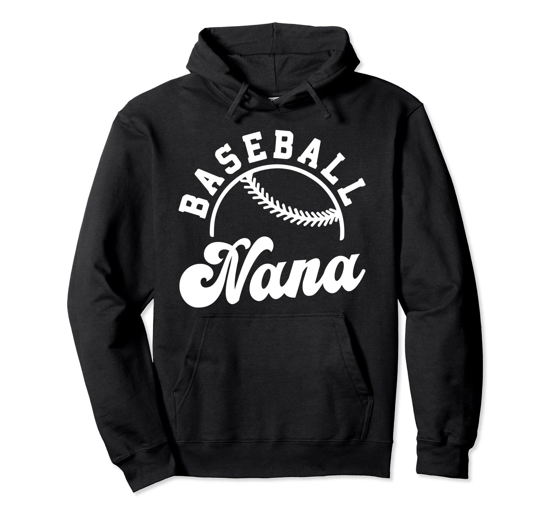 Baseball Nana Matching Baseball Team Hoodie - Novelty Apparel for Adults - T-Shirt, Sweatshirt, Hoodie
