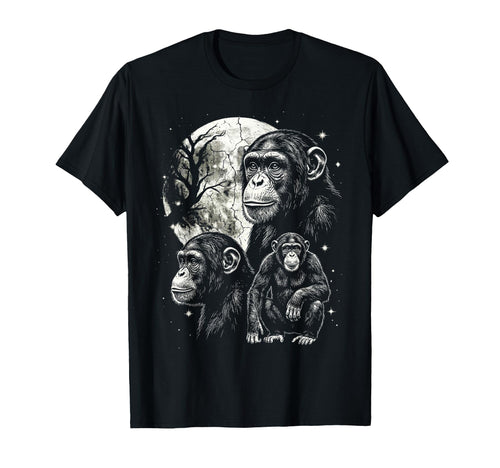 Chimpanzee 90S Aesthetic Y2K Monkey T-Shirt - Custom Art Print Unisex - T-Shirt, Sweatshirt, Hoodie