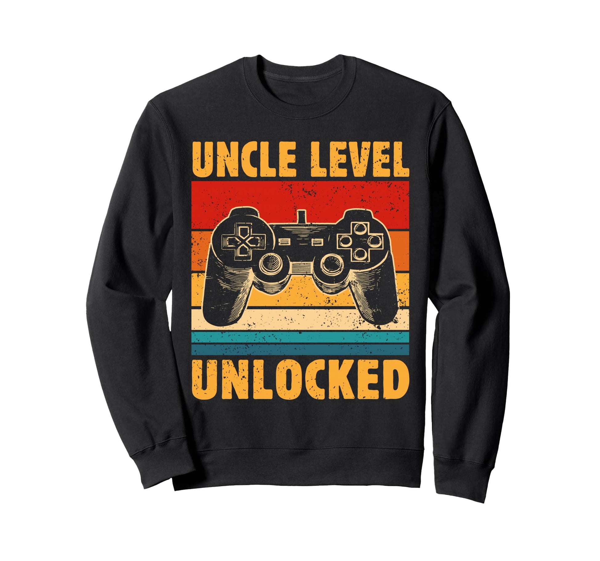 Video Gamer New Uncle Level Unlocked Sweatshirt - Unique Graphic Men Women - T-Shirt, Sweatshirt, Hoodie