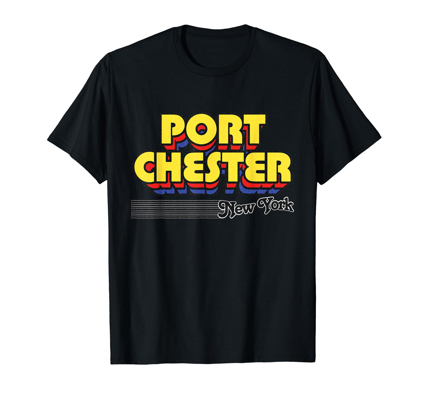 Port Chester New York Stripes T-Shirt - Streetwear Style Unisex - T-Shirt, Sweatshirt, Hoodie