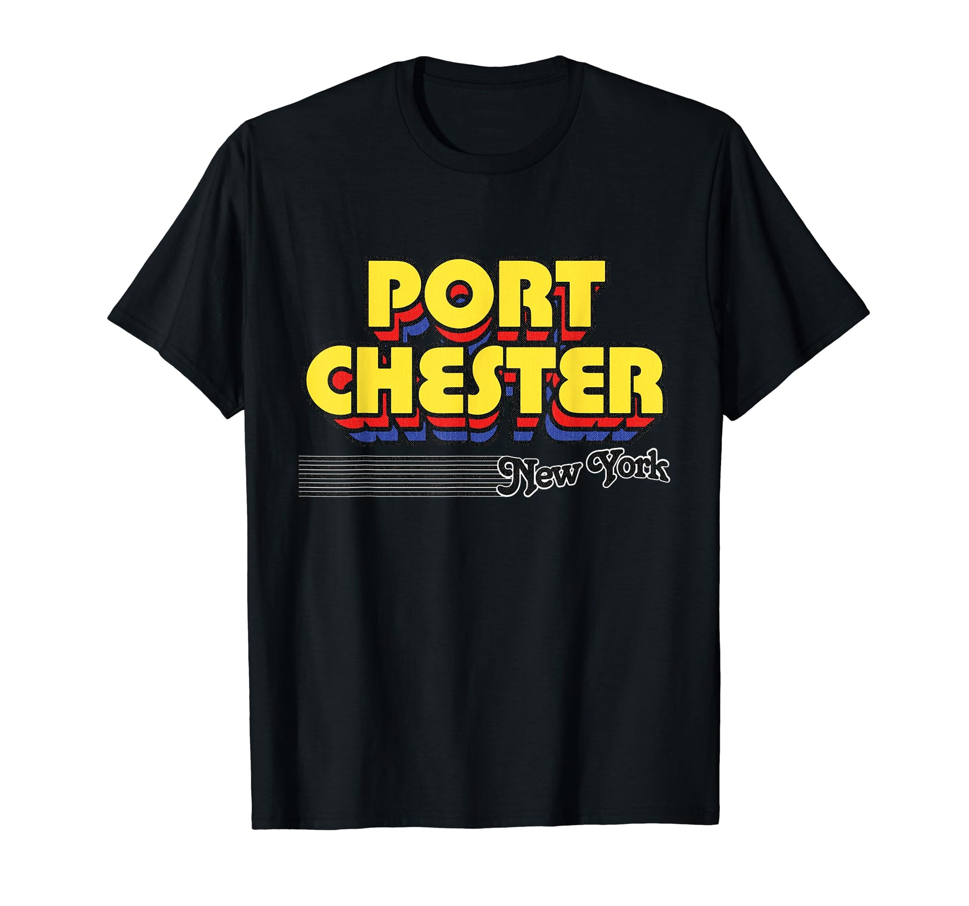 Port Chester New York Stripes T-Shirt - Streetwear Style Unisex - T-Shirt, Sweatshirt, Hoodie