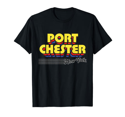 Port Chester New York Stripes T-Shirt - Streetwear Style Unisex - T-Shirt, Sweatshirt, Hoodie