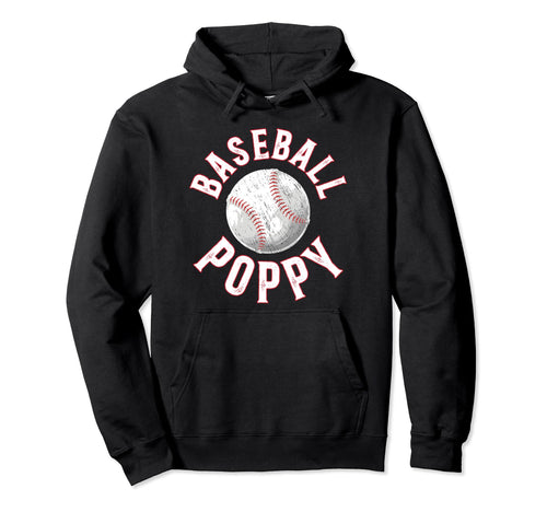 Baseball Poppy Proud Poppy Baseball Hoodie - Aesthetic Graphic for Adults - T-Shirt, Sweatshirt, Hoodie
