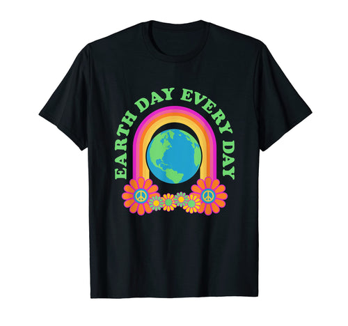 Earth Day Every Day Peace Love Earth T-Shirt - Novelty Apparel Men Women - T-Shirt, Sweatshirt, Hoodie