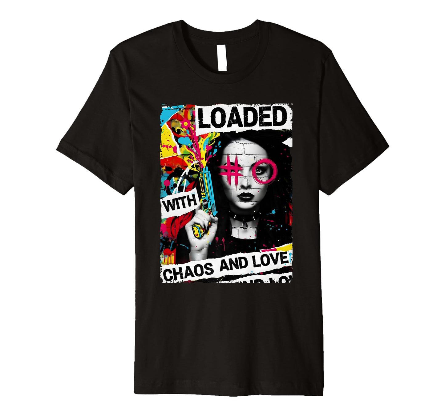 Punk Graffiti Urban Grunge Art 90S T-Shirt - Novelty Apparel Men Women - T-Shirt, Sweatshirt, Hoodie
