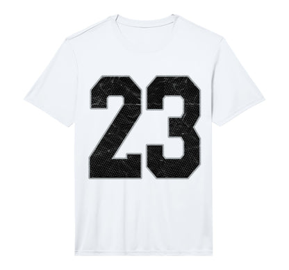 Number 23 Numbered Uniform Sports Team T-Shirt - Trendy Graphic Unisex - T-Shirt, Sweatshirt, Hoodie
