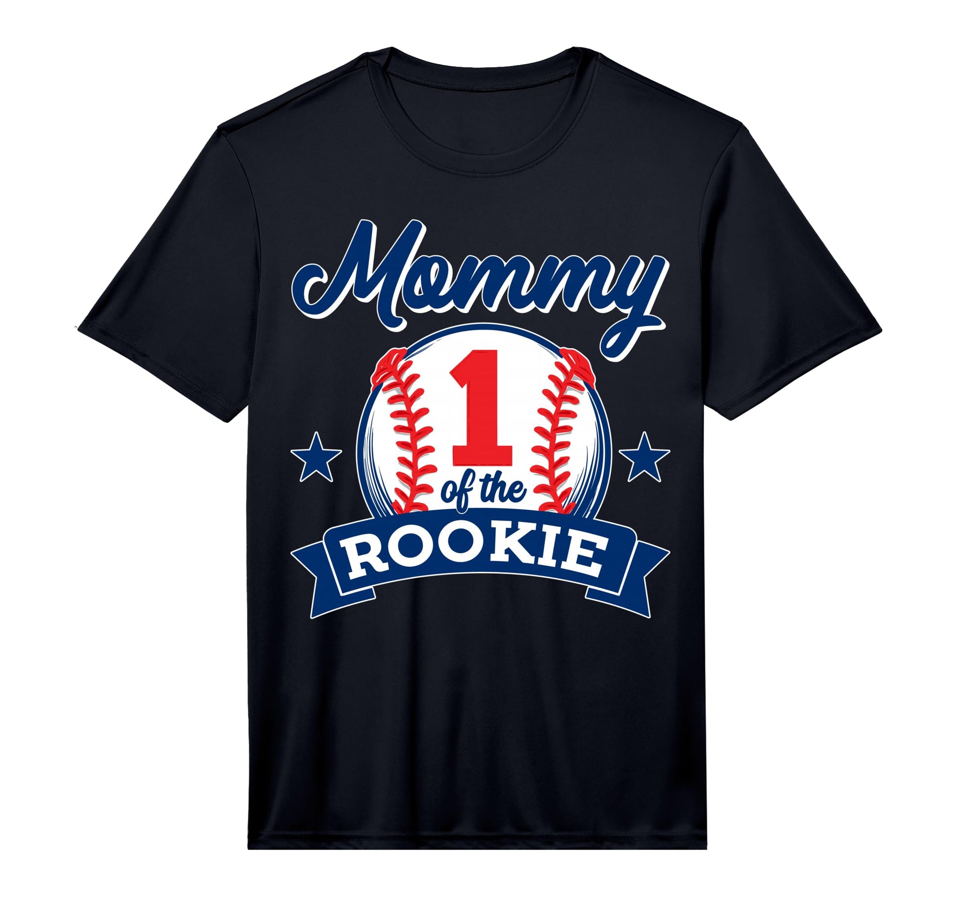 Mens Mommy Rookie 1St Birthday T-Shirt - Unique Graphic for Adults - T-Shirt, Sweatshirt, Hoodie