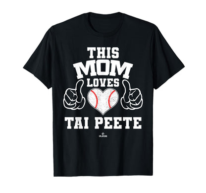 This Mom Loves Tai Peete Prospect T-Shirt - Trendy Graphic for Adults - T-Shirt, Sweatshirt, Hoodie