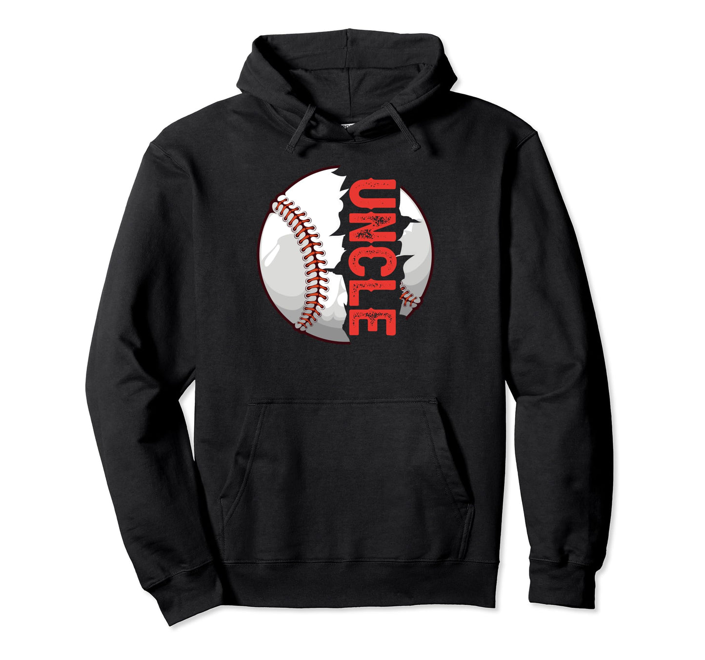 Funny Sarcastic Ball Uncle Softball Hoodie - Fun Novelty Design for Adults - T-Shirt, Sweatshirt, Hoodie