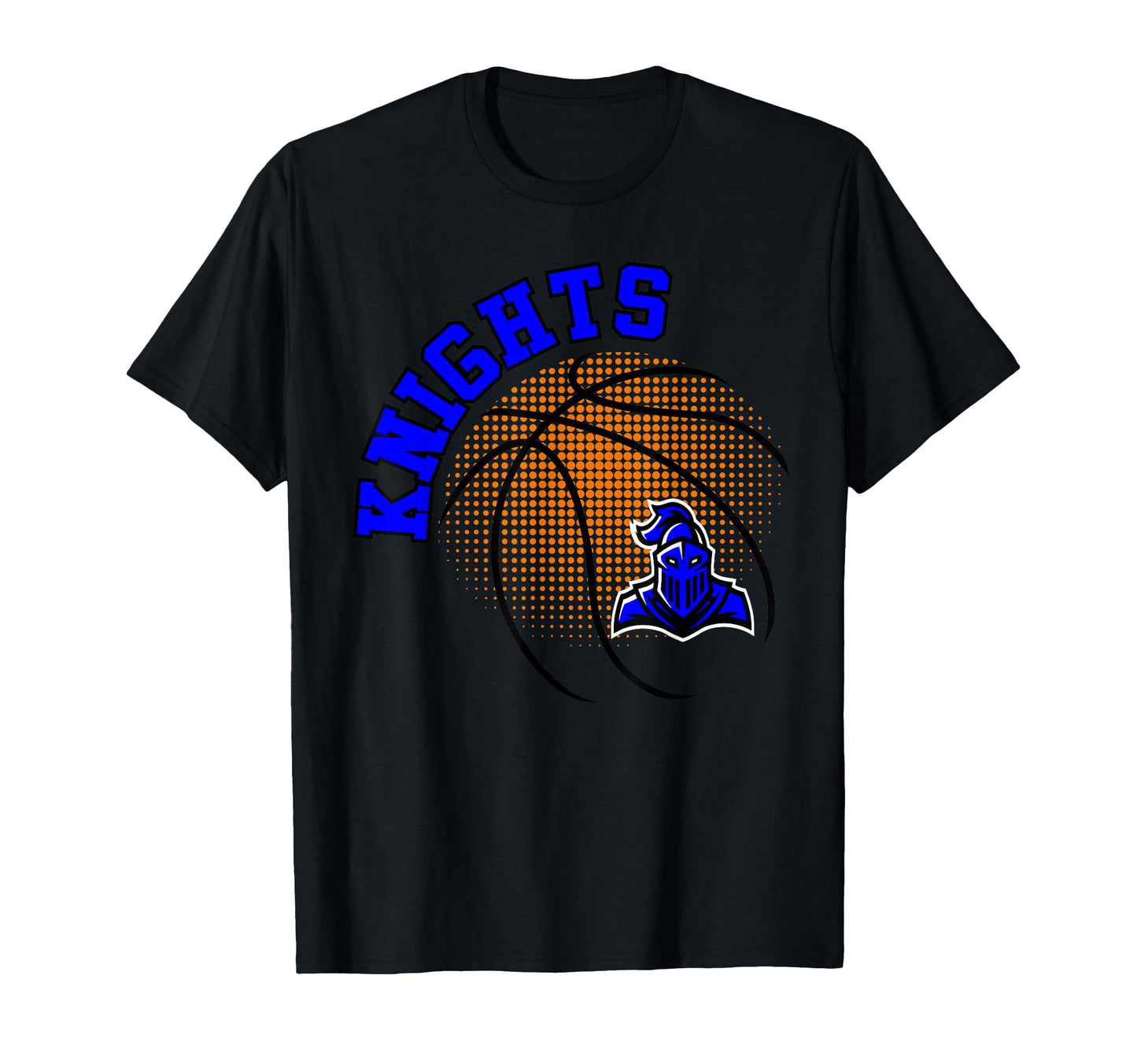 Blue Knights School Spirit Mascot T-Shirt - Unique Graphic Men Women - T-Shirt, Sweatshirt, Hoodie