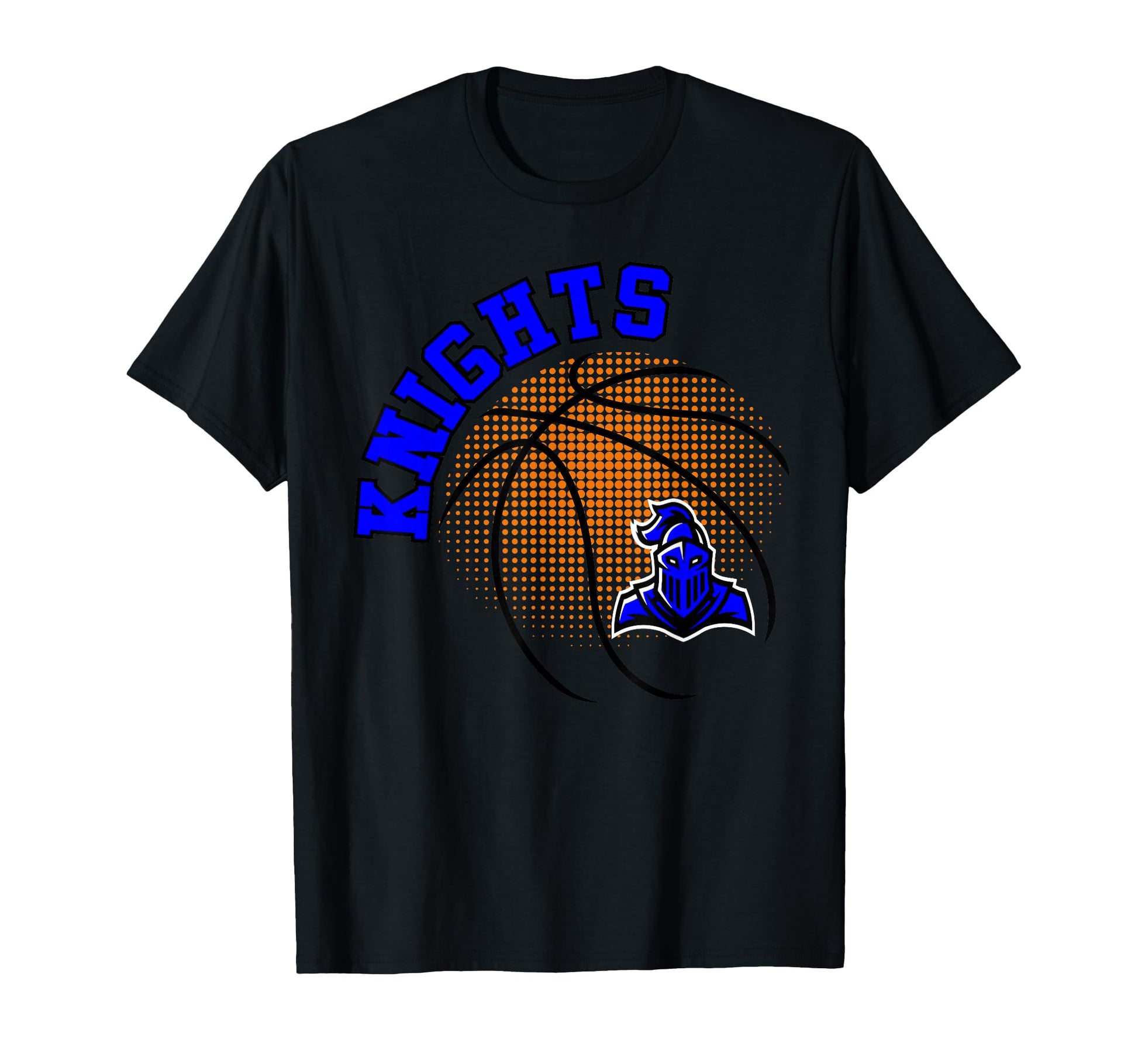Blue Knights School Spirit Mascot T-Shirt - Unique Graphic Men Women - T-Shirt, Sweatshirt, Hoodie