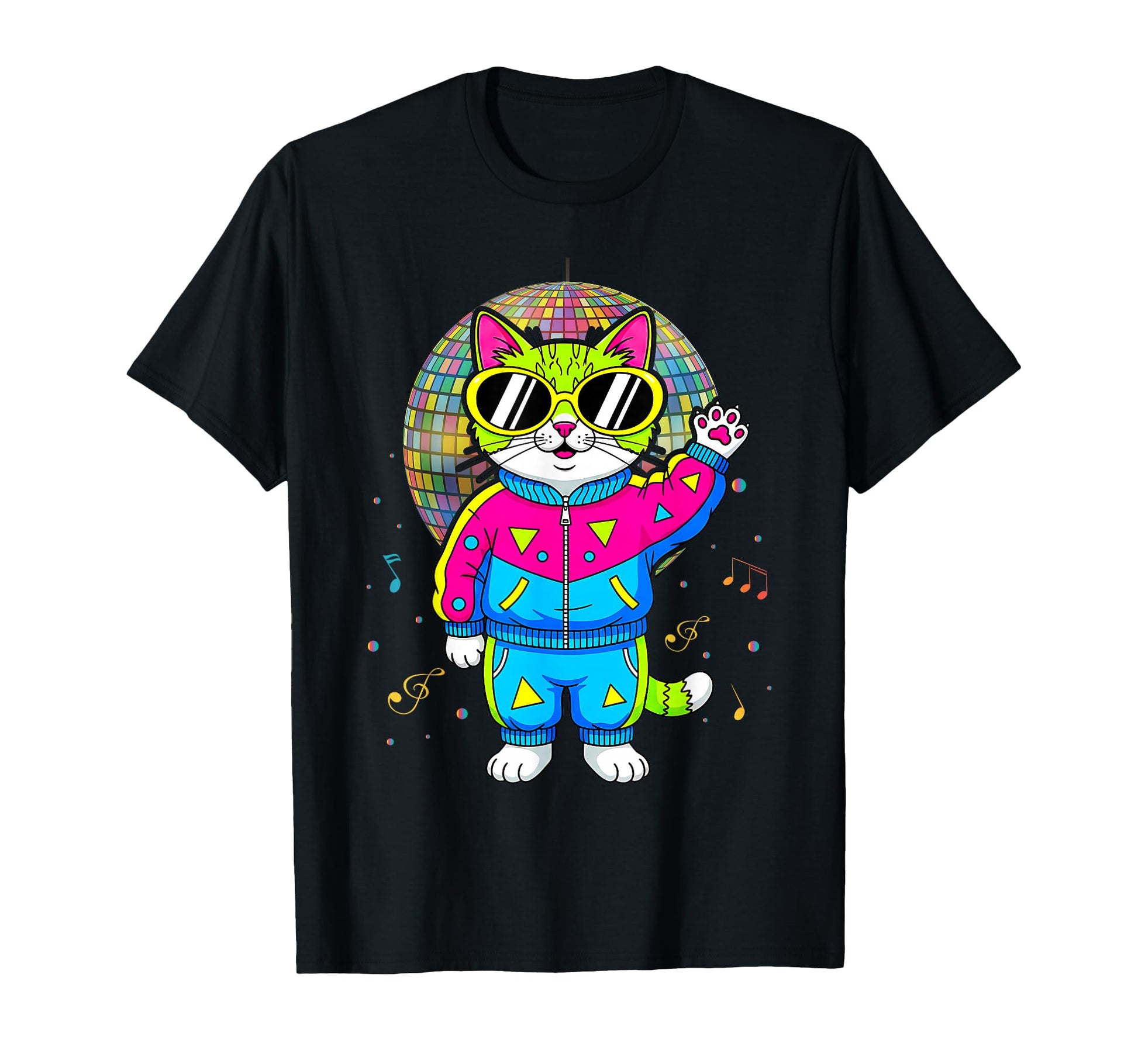 Y2K Cat Sunglasses 90S 2000S Grunge T-Shirt - Graphic Print for Adults - T-Shirt, Sweatshirt, Hoodie
