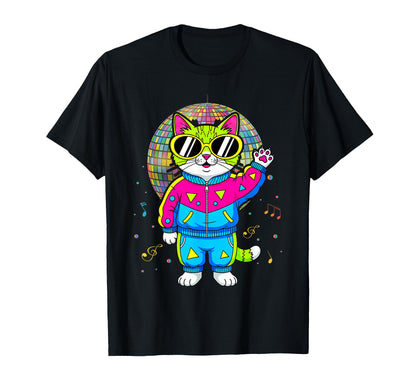Y2K Cat Sunglasses 90S 2000S Grunge T-Shirt - Graphic Print for Adults - T-Shirt, Sweatshirt, Hoodie