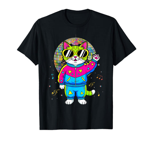 Y2K Cat Sunglasses 90S 2000S Grunge T-Shirt - Graphic Print for Adults - T-Shirt, Sweatshirt, Hoodie
