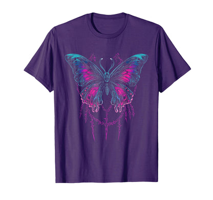 Y2K Butterfly Gothic Grunge Aesthetic T-Shirt - Trendy Graphic Unisex - T-Shirt, Sweatshirt, Hoodie