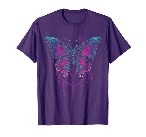 Y2K Butterfly Gothic Grunge Aesthetic T-Shirt - Trendy Graphic Unisex - T-Shirt, Sweatshirt, Hoodie