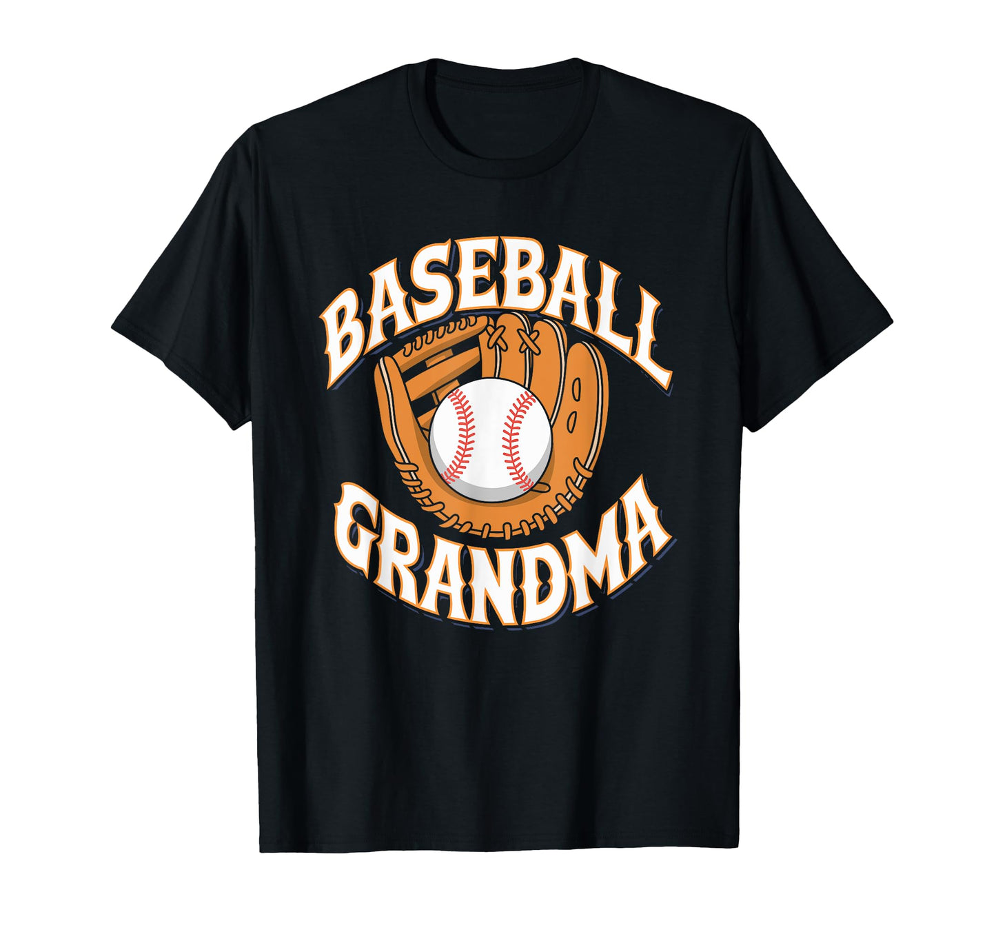Proud Baseball Grandma Heart T-Shirt - Novelty Apparel Men Women - T-Shirt, Sweatshirt, Hoodie
