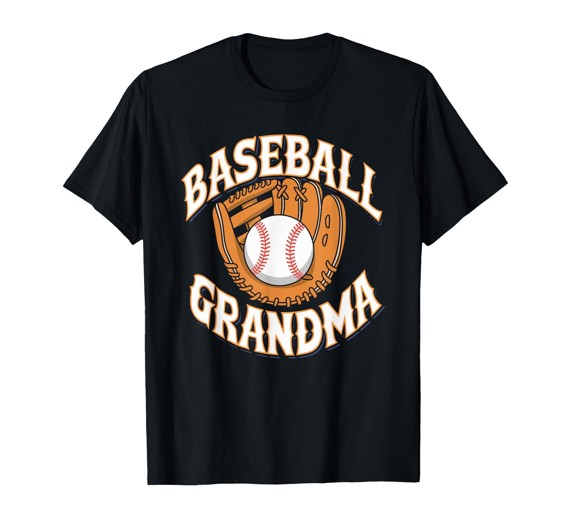 Proud Baseball Grandma Heart T-Shirt - Novelty Apparel Men Women - T-Shirt, Sweatshirt, Hoodie