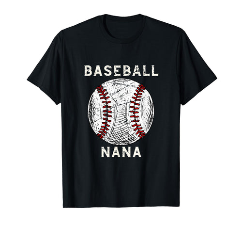Baseball Nana Sports Baseball Player T-Shirt - Trendy Graphic Unisex - T-Shirt, Sweatshirt, Hoodie