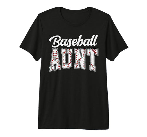 Baseball Aunt Baseball Auntie Nephew T-Shirt - Unique Graphic for Adults - T-Shirt, Sweatshirt, Hoodie