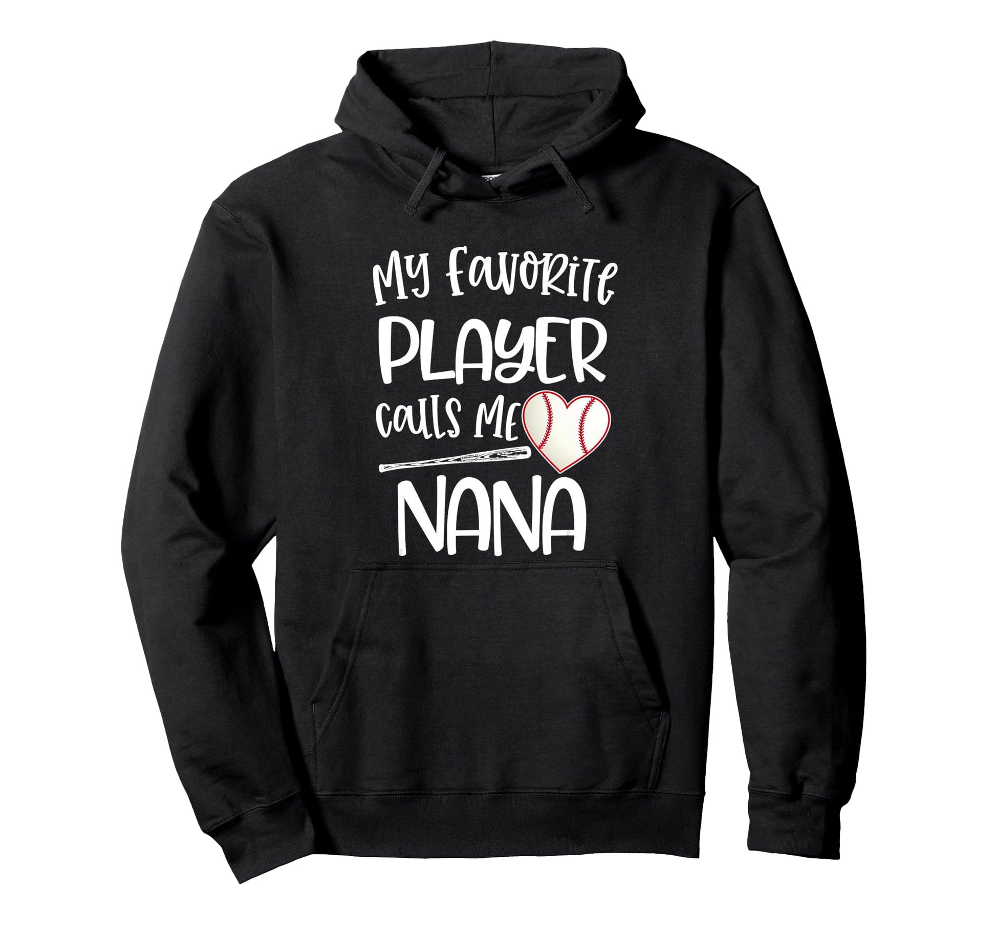 My Favorite Player Calls Me Grandma Hoodie - Graphic Print Men Women - T-Shirt, Sweatshirt, Hoodie